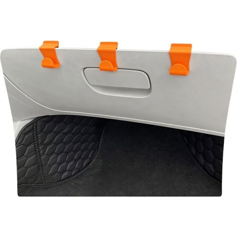 Gancho multifunción para interior de coche - naranja (1/5)