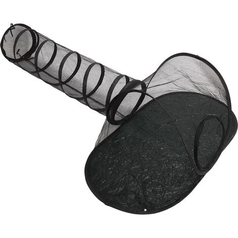 Tente extérieure pour animaux de compagnie avec tunnel, respirante, pliable, grand espace de jeu portable pour chiens et chats (1/5)