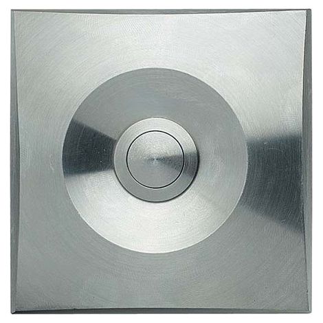 Grothe Bouton de sonnette ETA S 200, acier inoxydable, en saillie, IP40, 55541