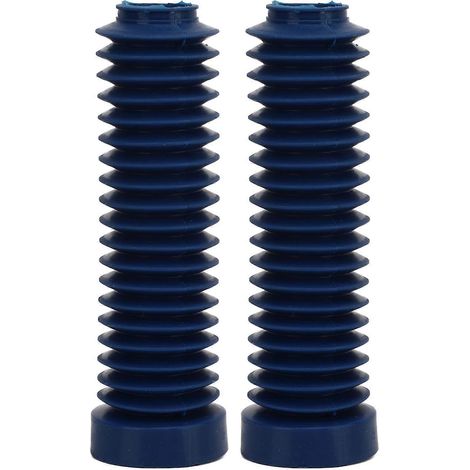 Blauer Gabelschutz, strapazierfähige, dehnbare Gummimanschette, alterungsbeständiger Rohrschutz, kompatibel mit ATC 250R (1983–1986), robustes Paar (1/5)