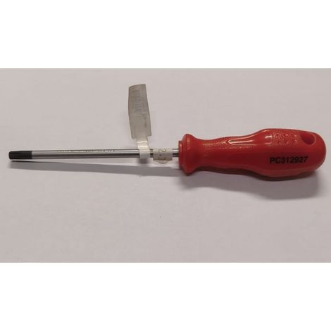 PROMAX - CACCIAVITE GS CON PUNTA TORXT27x100MM - MANICO ROSSO ERGONOMICO (1/2)