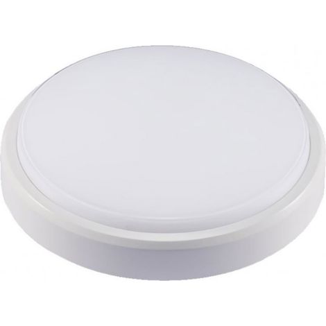 Hublot LED rond 18W – Indice de protection IP54 – Éclairage 1600 lumens – Pour parties communes et garages – Ecolife Lighting (1/2)