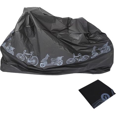 Housse de vélo, housse de vélo pour le rangement extérieur, housse de vélo imperméable pour l'extérieur, protection contre la poussière et la pluie, protection UV, housse/support de vélo pour VTT-Aqua (1/5)