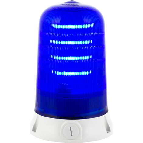 Balise clignotante à LED Bleu RS PRO, 90 240 V ( Prix pour 1 )