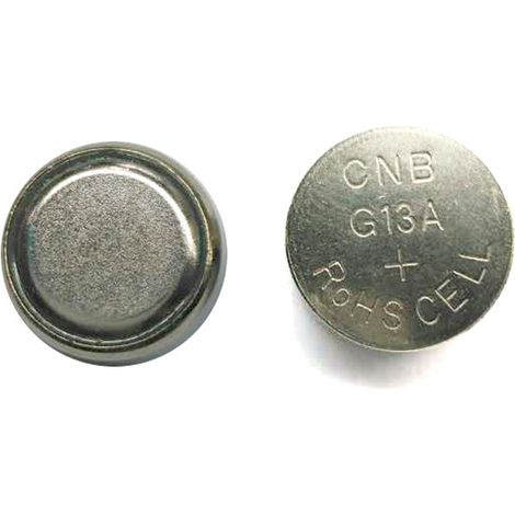 NX - Pile bouton alcaline blister LR44 NX - 0% Hg 1.5V 145mAh (1/3)