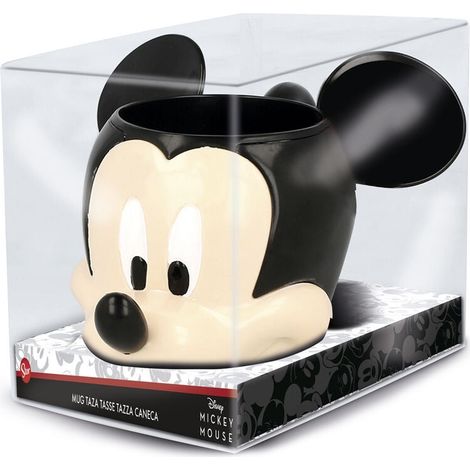 Taza 3D de Mickey Mouse cer mica capacidad de 325 ml