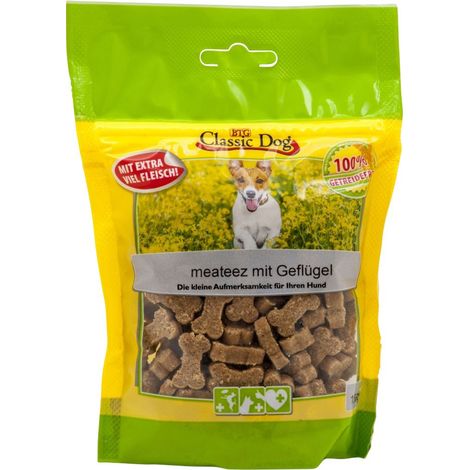Classic Snack meateez Geflügel 150g Adult Hundeleckerlis