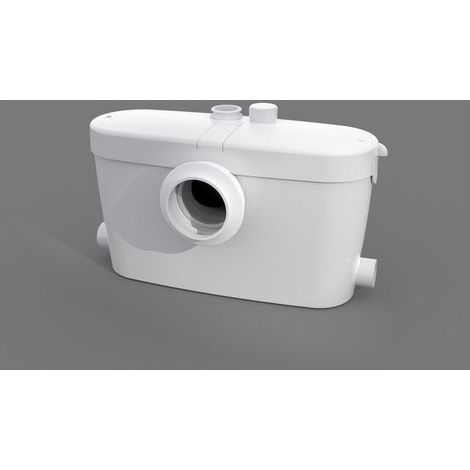 SFA - Saniaccess 3 - Trituratore WC e bagno - Evacuazione Acque Reflue - 4 Ingressi WC, Lavamani, Doccia, Bidet - Potente, Silenzioso - Manutenzione Semplice - 49 x 22,7 x 33,2 cm - 400 W - Made In Fr