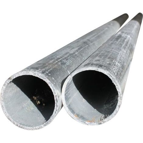 Tube de guidage, 2 pièces, 1/2", 3 m, acier galvanisé