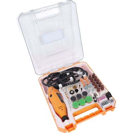Kit outil rotatif multifonction vitesse variable filaire pour gravure bois pierre meule perçage polissage artisanat (1/5)