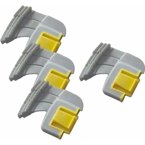 YMYNY 4 Pièces Brosse de Récurage Cyclonique Brosse de Piscine Pièces de Rechange pour Accessoires Robotiques D'aspiration R0714400 (1/4)
