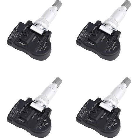 4 capteurs TPMS 433 MHz pour Mercedes-Benz Classe ML [W164] CLS [C219] Capteur de pression des pneus A0045429818 A0025408017 (1/5)