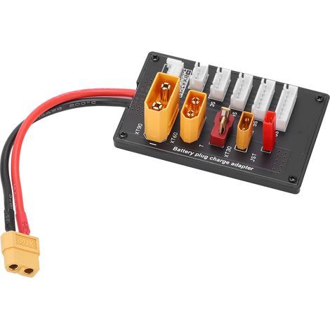 XT60 Lipo Parallel-Ladeplatine, Lipo-Akkuladegerät, 2S–6S Parallel-Balanced-Ladeadapter (1/5)
