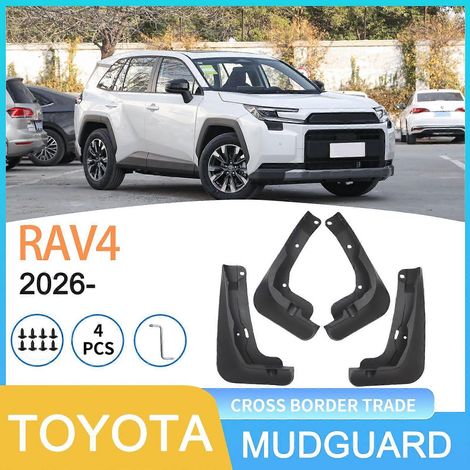 Accessoires auto pour Toyota RAV4 2026 Bavettes garde-boue Protection garde-boue Auto 4 pièces ( ) (1/5)