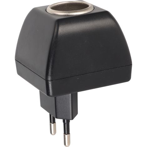 Adaptateur secteur AC 100-240V vers DC 12V 1.5A convertisseur allume-cigare pour charge prise UE (1/5)