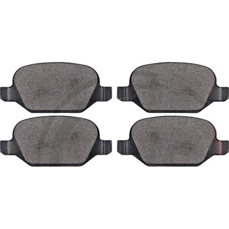 KIT PASTIGLIE FRENO POSTERIORI compatibile con Alfa Romeo 147 / PASTIGLIE FRENANTI AUTO OEM 37184, / SOSTITUZIONE DIRETTA / BASSA POLVERE / SILENZIOSO