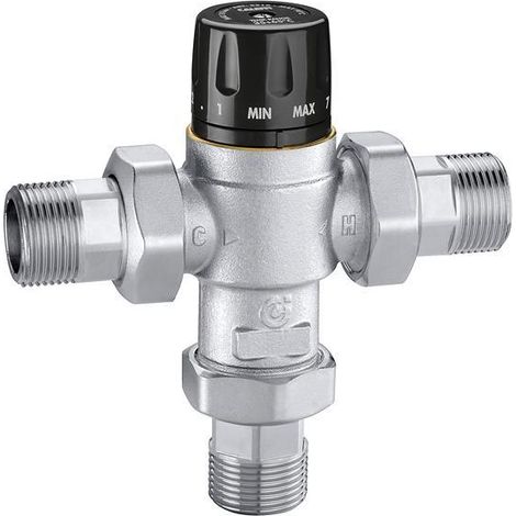 Miscelatore termostatico regolabile 35-65c 3/4 caleffi 521935