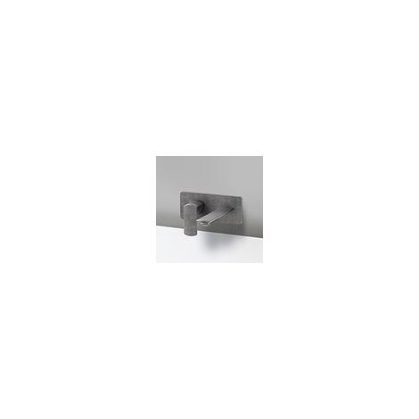 Lavabo Mural Profilo Avec Plaque Droit Bec 22.5 Up&D Metal Brosse Robinetterie PROFILO - CRISTINA ONDYNA PF25877