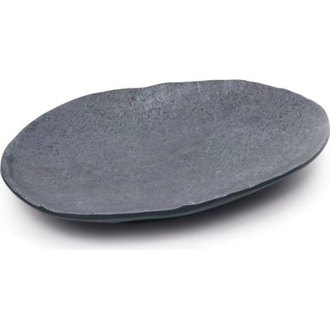 Plat Ovale Stonehenge en Mélamine - 24,1x17,2 cm - Pujadas (1/2)