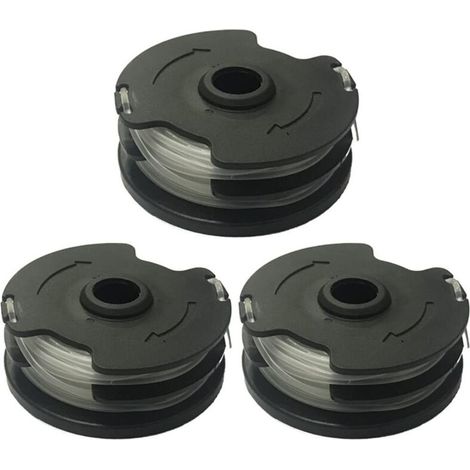 [NEVER USED] Line spool for Parkside replacement spools for Parkside PRTA 20-Li C3 cordless brush cutter IAN351753, line trimmer spool for Parkside PRTA 20-Li C3 (3 pieces)