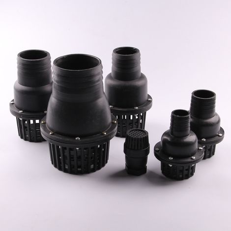 Foot valve for 4-inch water pump filter, 224 mm x 87 mm, 100 mm outer diameter