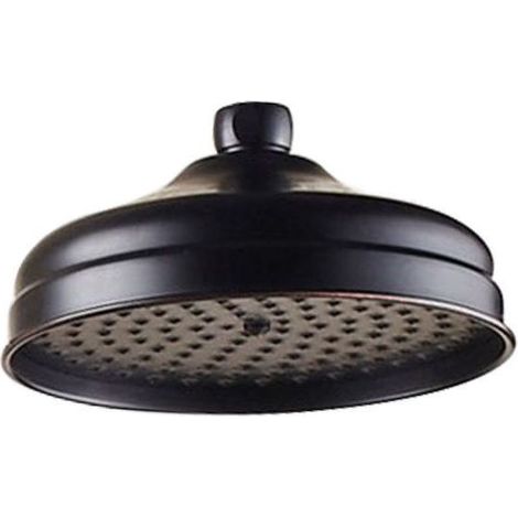 Laiton Antique Rond Pommeau de Douche Accessoires de Salle de Bain Pommeau de Douche de Remplacement Pommeau Douche Large tête de Douche (Standard 1/2 pouce) (1/5)