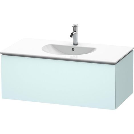 Mobile lavabo L-CUBE 534x1020x400mm Azzurro opaco
