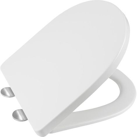 Siège de toilette JALTA, Soft Close, blanc (1/5)
