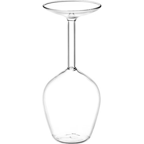 Verre À Vin Renversé - 14 Oz - Verre En Verre Résistant À La Chaleur - Pour Fêtes Et Décoration Intérieure - Lot De 2 (1/5)