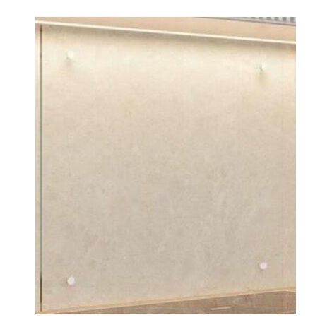 Aurys Moderne Glasrückwand transparent 900 x 450 mm