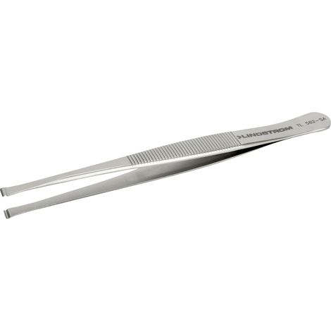 Lindström TL 582-SA Bestückungspinzette 582 Flach-breit, gebogen 115 mm