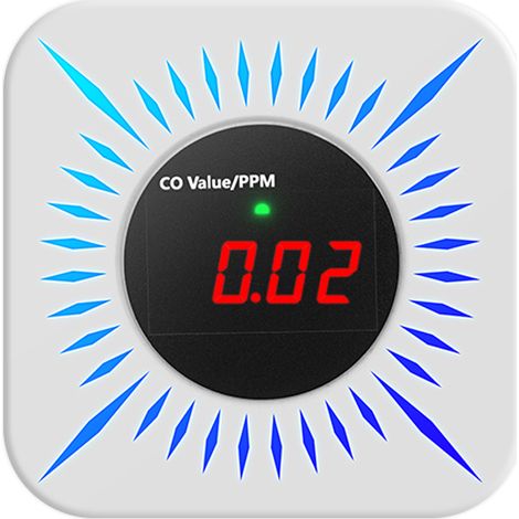 Détecteur de fuites gaz combustibles Tuya WiFi CO, testeur portable de fuite de monoxyde de carbone, testeur concentration gaz multifonction, testeur qualité d’air domestique, alarme à distance APP, t