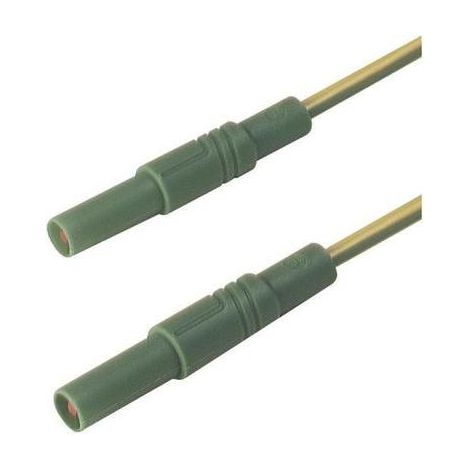 Hirschmann Test & Measurement MLS GG 200/2,5 ge/gn Puntali di sicurezza Spina a banana 4 mm Spina a banana 4 mm 2.00 m