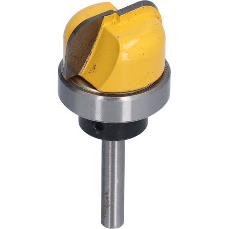 Couteau à découper en forme de bol, couteau à sculpter en forme de disque, outil à rainurer pour plateau à fond rond, outil à rainurer pour le travail du bois, diamètre de la tige : 6 mm (1/5)