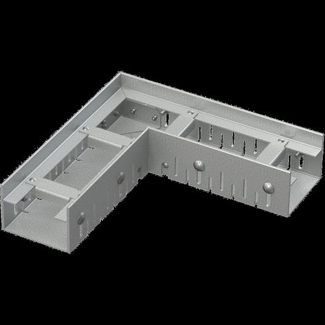 Alcadrain Eckige Entwässerungsrinne 75 mm verstellbar, verzinkt (1/2)