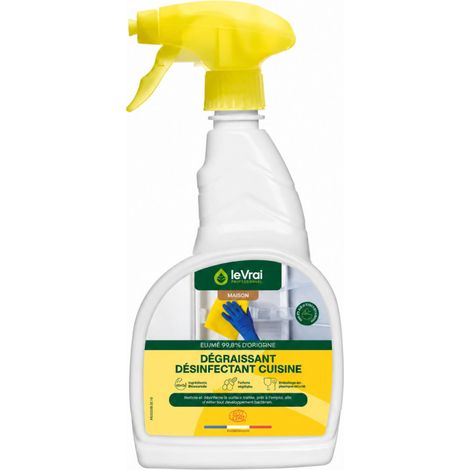 Disinfettante sgrassante spray per cucina 750ml, IL VERO PROFESSIONISTA.