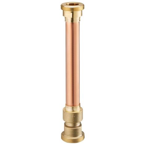 Tube de raccordement OV avec vanne d'arrêt pour régulateur DN 25-180 L=180mm