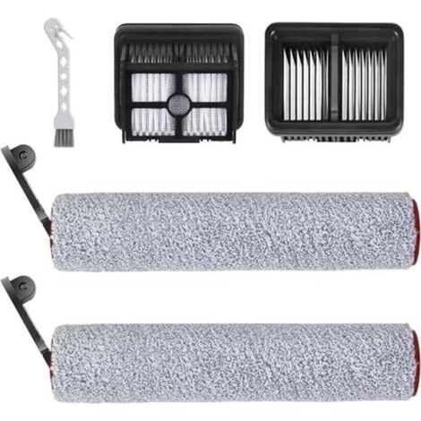 Accessory set for Dreame H12 Pro, H12 Dual wet and dry vacuum cleaners – 2 rotating brushes + 2 filters + 1 cleaning brush--DTEKGAZ