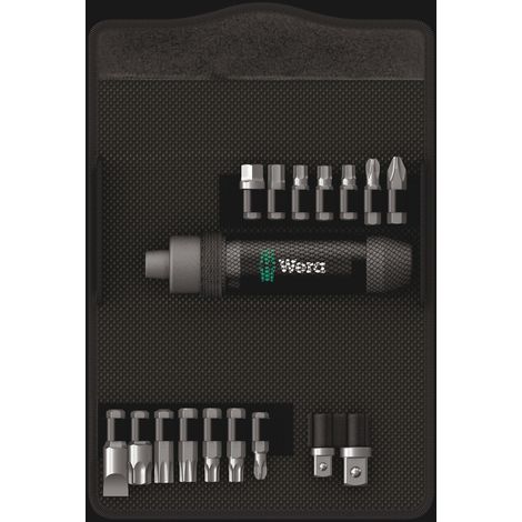 Wera 2090/17 juego de destornilladores de impacto negro y plateado (1/5)