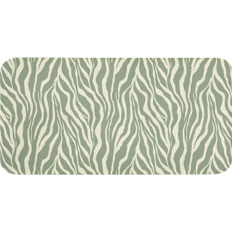 TAPPETINO DA BAGNO Zebra - Motivo - Verde 120x60 cm