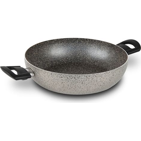 Mamù Saltapasta con due manici, antiaderente, alluminio, PFOA free, antigraffio, made in italy, Ø32 cm (1/5)