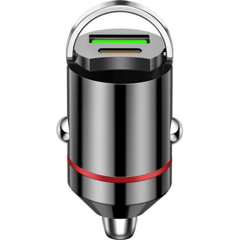 Car Charger C Cigarette Lighter Accessory, Type-C+ 100W Ultra Compact Fast Cigarette Lighter Charger AC Adapter (1/5)