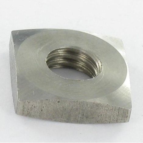 Ecrou Carré Inox A2 M4 14X14X2.5-1000 pièces