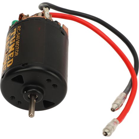 Moteur à balais universel 540 avec boîte à retard de 1/5 et roulement bidirectionnel pour moto de trial RC 1/10 35T (1/5)