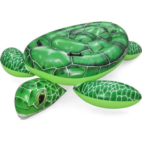 TrAdE Shop Traesio - Tartaruga Galleggiante Da Piscina Spiaggia Pvc Gonfiabile Cavalcabile Tidal Turtle 41524 - (1/5)