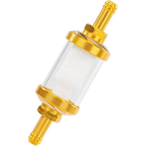 Filtre à carburant universel pour moto, filtre à essence, 5/16 pouce, filtre à huile 8 mm, VTT, utilisé pour les moteurs de moto (1/5)