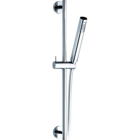 Kit sortie douchette métal avec flexible tout métal chromé - THEWA KI093CR