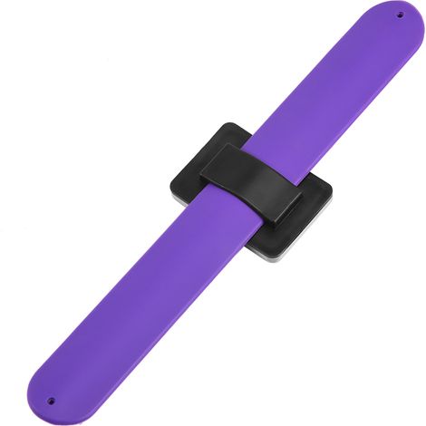Bracelet magnétique pour pinces à cheveux, accessoire de coiffure (violet) (1/5)