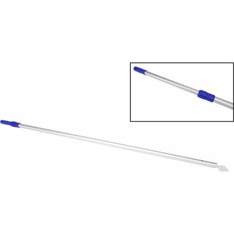 TRADE SHOP - Palo Asta Estensibile Allungabile In Alluminio 163-300 Cm Retino Piscina 218293 -
