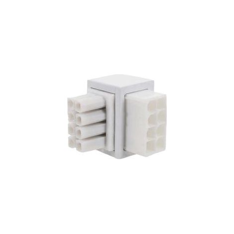90°-Winkeladapter ATX 8-Pin-Buchse auf 8-Pin-Stecker
